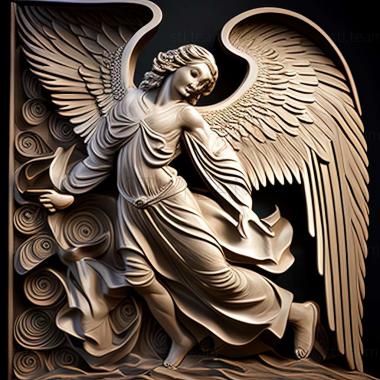 3D model Angel (STL)